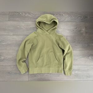 Olive Green hoodie Sweater City Size 4 sleek yoga Pilates